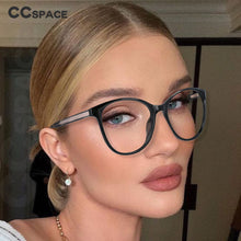 Load image into Gallery viewer, 49825 Round Cat Eye Anti Blue Light Optical Glasses Frames Men Women TR90 Computer Eyeglasses