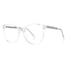 Load image into Gallery viewer, 49825 Round Cat Eye Anti Blue Light Optical Glasses Frames Men Women TR90 Computer Eyeglasses