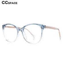 Load image into Gallery viewer, 49825 Round Cat Eye Anti Blue Light Optical Glasses Frames Men Women TR90 Computer Eyeglasses