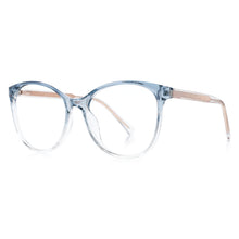 Load image into Gallery viewer, 49825 Round Cat Eye Anti Blue Light Optical Glasses Frames Men Women TR90 Computer Eyeglasses