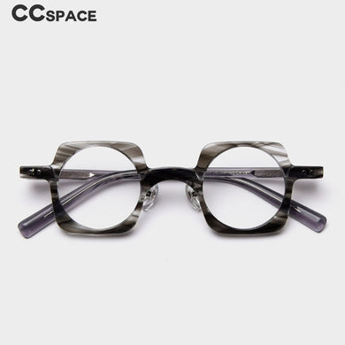 49826 Retro Punk Acetate Optical Glasses Frames Men Women Computer Eyeglasses