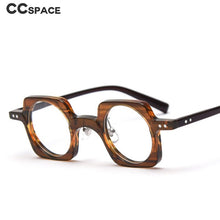 Load image into Gallery viewer, 49826 Retro Punk Acetate Optical Glasses Frames Men Women Computer Eyeglasses