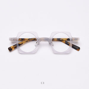49826 Retro Punk Acetate Optical Glasses Frames Men Women Computer Eyeglasses