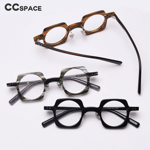 49826 Retro Punk Acetate Optical Glasses Frames Men Women Computer Eyeglasses