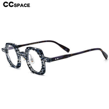Load image into Gallery viewer, 49826 Retro Punk Acetate Optical Glasses Frames Men Women Computer Eyeglasses