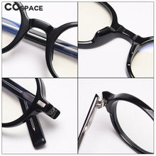 Load image into Gallery viewer, 49828 Retro Anti Blue Light Oval Acetate Leg TR90 Optical Glasses Frames Men Women Computer Eyeglasses