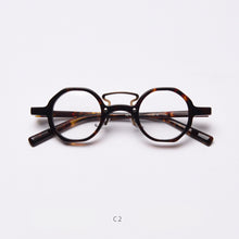 Load image into Gallery viewer, 49833 Retro Polygon Acetate Optical Glasses Frames Men Women Computer Eyeglasses