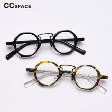 Load image into Gallery viewer, 49833 Retro Polygon Acetate Optical Glasses Frames Men Women Computer Eyeglasses