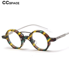Load image into Gallery viewer, 49833 Retro Polygon Acetate Optical Glasses Frames Men Women Computer Eyeglasses