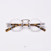 Load image into Gallery viewer, 49833 Retro Polygon Acetate Optical Glasses Frames Men Women Computer Eyeglasses