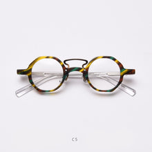 Load image into Gallery viewer, 49833 Retro Polygon Acetate Optical Glasses Frames Men Women Computer Eyeglasses