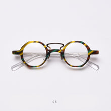 Load image into Gallery viewer, 49833 Retro Polygon Acetate Optical Glasses Frames Men Women Computer Eyeglasses