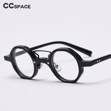 Load image into Gallery viewer, 49833 Retro Polygon Acetate Optical Glasses Frames Men Women Computer Eyeglasses