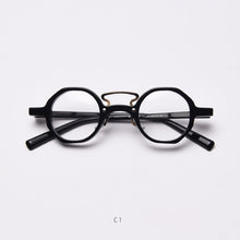 Load image into Gallery viewer, 49833 Retro Polygon Acetate Optical Glasses Frames Men Women Computer Eyeglasses