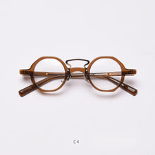 Load image into Gallery viewer, 49833 Retro Polygon Acetate Optical Glasses Frames Men Women Computer Eyeglasses
