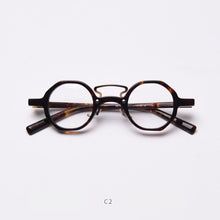 Load image into Gallery viewer, 49833 Retro Polygon Acetate Optical Glasses Frames Men Women Computer Eyeglasses