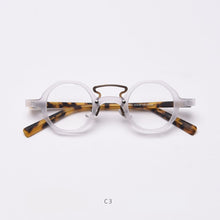 Load image into Gallery viewer, 49833 Retro Polygon Acetate Optical Glasses Frames Men Women Computer Eyeglasses