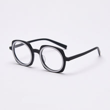 Load image into Gallery viewer, 49838 Round Upscale Acetate Optical Glasses Frames Retro Men Women Computer Eyeglasses Can Be Equipped With Glasses