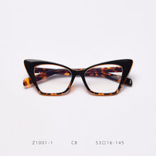 Load image into Gallery viewer, 49839 Cat Eye Sexy Women Upscale Acetate Optical Glasses Frames Men Computer Eyeglasses