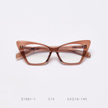 Load image into Gallery viewer, 49839 Cat Eye Sexy Women Upscale Acetate Optical Glasses Frames Men Computer Eyeglasses