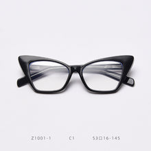 Load image into Gallery viewer, 49839 Cat Eye Sexy Women Upscale Acetate Optical Glasses Frames Men Computer Eyeglasses