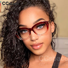 Load image into Gallery viewer, 49840 TR90 Anti Blue Light Vintage Optical Glasses Frames Men Women Computer Eyeglasses