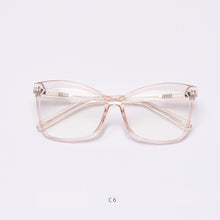 Load image into Gallery viewer, 49841 Anti Blue Light Plastic Titanium Optical Glasses Frames Acetate Leg Men Women TR90 Computer Eyeglasses