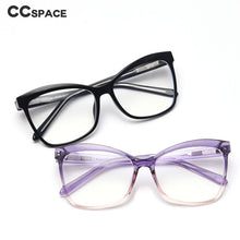 Load image into Gallery viewer, 49841 Anti Blue Light Plastic Titanium Optical Glasses Frames Acetate Leg Men Women TR90 Computer Eyeglasses
