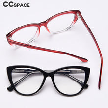 Load image into Gallery viewer, 49842 Cat Eye Women Anti Blue Light Optical Glasses Frames TR90 Computer Eyeglasses
