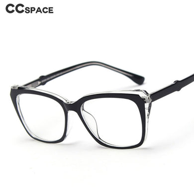 49844 Square Cat Eye Women Anti Blue Light Glasses Frames Men TR90 Computer Eyeglasses