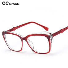 Load image into Gallery viewer, 49844 Square Cat Eye Women Anti Blue Light Glasses Frames Men TR90 Computer Eyeglasses