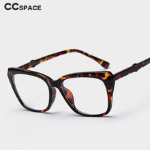 Load image into Gallery viewer, 49844 Square Cat Eye Women Anti Blue Light Glasses Frames Men TR90 Computer Eyeglasses