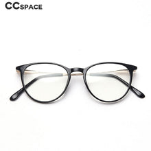 Load image into Gallery viewer, 49845 Vintage Cat Eye Anti Blue Light Optical Glasses Frames Men Women TR90 Computer Eyeglasses