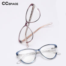 Load image into Gallery viewer, 49849 Cat Eye Women Anti Blue Light Optical Glasses Frames TR90 Computer Eyeglasses