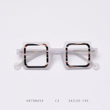 Load image into Gallery viewer, 49851 Vintage Square Upscale Acetate Optical Glasses Frames Men Women Computer Eyeglasses