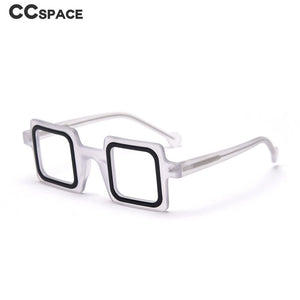 49851 Vintage Square Upscale Acetate Optical Glasses Frames Men Women Computer Eyeglasses