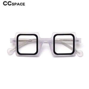 49851 Vintage Square Upscale Acetate Optical Glasses Frames Men Women Computer Eyeglasses