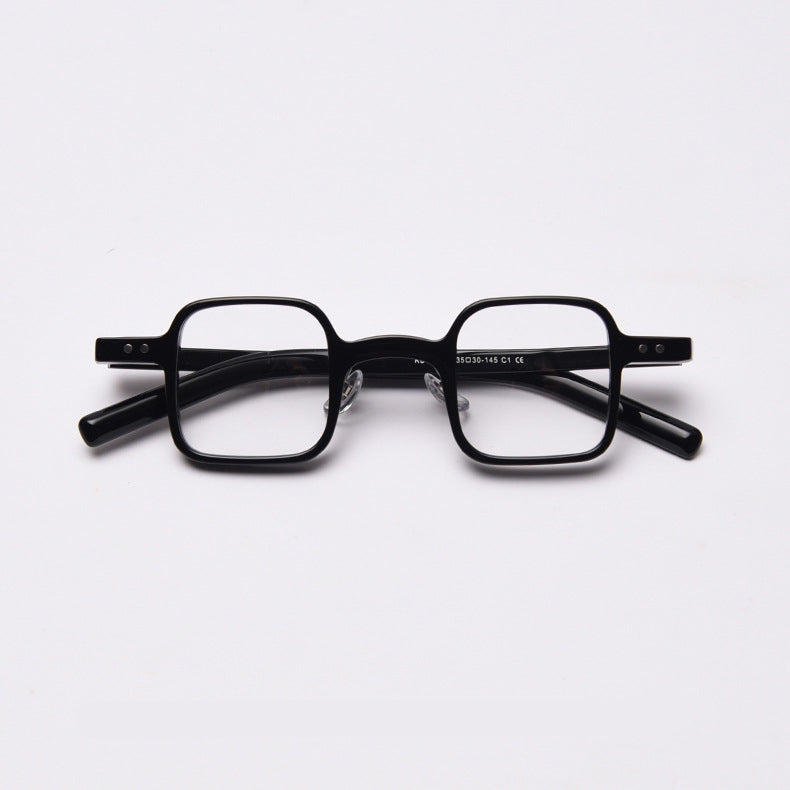 49856 Small Frame Square Acetate Women's Optical Glasses Frames Men Computer Eyeglasses