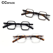 Load image into Gallery viewer, 49856 Small Frame Square Acetate Women&#39;s Optical Glasses Frames Men Computer Eyeglasses