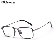 Load image into Gallery viewer, 49859 For Men Upscale Aluminum Magnesium Glasses Frames Titanium Leg Business Computer Eyeglasses