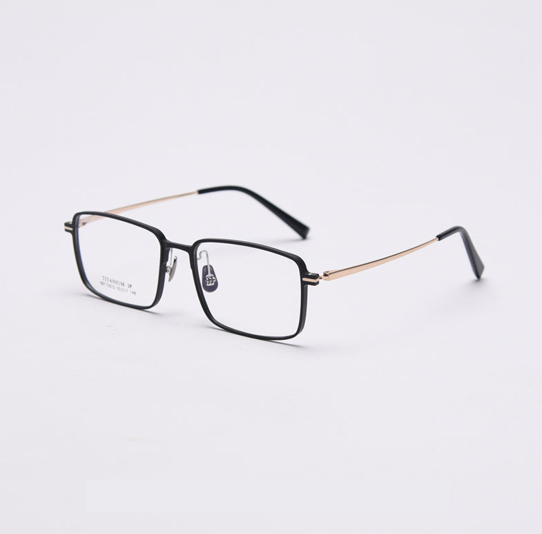 49859 For Men Upscale Aluminum Magnesium Glasses Frames Titanium Leg Business Computer Eyeglasses