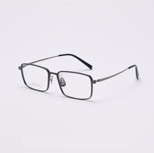 Load image into Gallery viewer, 49859 For Men Upscale Aluminum Magnesium Glasses Frames Titanium Leg Business Computer Eyeglasses