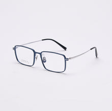 Load image into Gallery viewer, 49859 For Men Upscale Aluminum Magnesium Glasses Frames Titanium Leg Business Computer Eyeglasses
