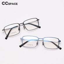 Load image into Gallery viewer, 49859 For Men Upscale Aluminum Magnesium Glasses Frames Titanium Leg Business Computer Eyeglasses