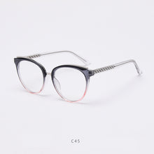 Load image into Gallery viewer, 49864 TR90 Cat Eye Anti Blue Light Optical Glasses Frames  Women Vintage Computer Eyeglasses