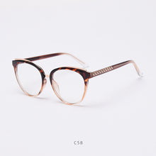 Load image into Gallery viewer, 49864 TR90 Cat Eye Anti Blue Light Optical Glasses Frames  Women Vintage Computer Eyeglasses