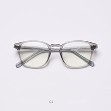 Load image into Gallery viewer, 49867 Plastic Titanium Rivet Anti Blue Light Optical Glasses Frames Vintage Men Women TR90 Computer Eyeglasses