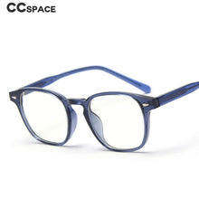 Load image into Gallery viewer, 49867 Plastic Titanium Rivet Anti Blue Light Optical Glasses Frames Vintage Men Women TR90 Computer Eyeglasses