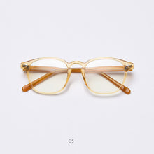 Load image into Gallery viewer, 49867 Plastic Titanium Rivet Anti Blue Light Optical Glasses Frames Vintage Men Women TR90 Computer Eyeglasses