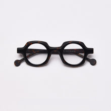 Carica l&#39;immagine nel visualizzatore di Gallery, 49872 Montature per occhiali da vista rotondi retrò in acetato Occhiali da vista per computer da donna 